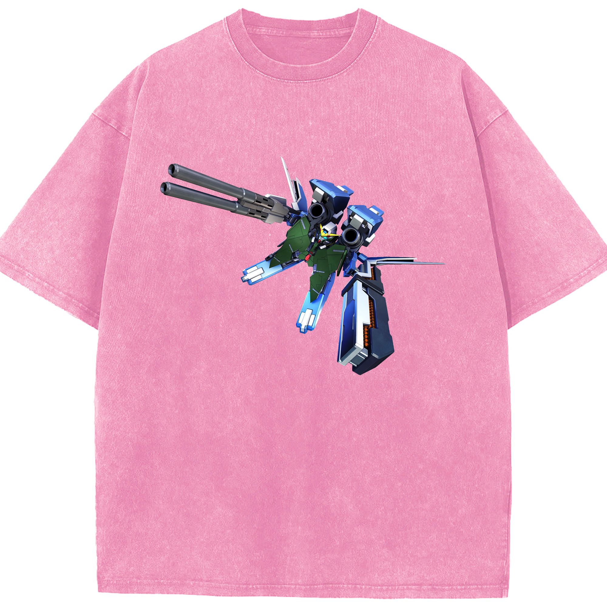 （画像用） 機動戦士ガンダム Mobile Suit Gundam 綿100% ヴィンテージ風 半袖Tシャツ（フロントプリント）
